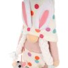 Skrzat wielkanocny SASKA GARDEN Gnom Zajączek Girl w Groszki 25 cm Załączona dokumentacja Instrukcja obsługi w języku polskim