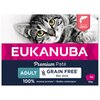 Karma dla kota EUKANUBA Adult Grain Free Łosoś (12 x 85 g) Opakowanie Tacka