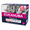 Karma dla kota EUKANUBA Grain Free Senior Łosoś (12 x 85 g) Opakowanie Tacka