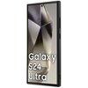 Etui GUESS Grip Stand 4G Triangle Strass do Samsung Galaxy S24 Ultra Brązowy Kompatybilność Samsung Galaxy S24 Ultra