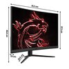 Monitor MSI G27C4 E3 27" 1920x1080px 180Hz 1 ms [GTG] Curved Przeznaczenie Dla gracza