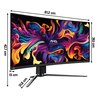 Monitor MSI MAG 341CQP 34" QD-OLED 3440x1440px 175Hz 0.03 ms [GTG] Curved Przeznaczenie Dla gracza