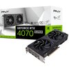 Karta graficzna PNY GeForce RTX 4070 Super Verto Dual Fan OC 12GB DLSS 3