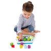 Zabawka edukacyjna CHICCO Edu4You Kolorowe samogłoski i kształty 00009798000130 Funkcje rozwojowe Koncentracja