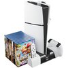 Podstawka chłodząca FROGGIEX FX-P5-C4-W do PS5 Slim Funkcja produktu Wieszak na słuchawki