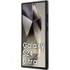 Etui FERRARI Carbon Stitched Bottom do Samsung Galaxy S24 Ultra Czarny Dominujący kolor Czarny