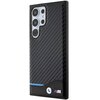 Etui BMW Leather Carbon do Samsung Galaxy S24 Ultra Czarny Dominujący kolor Czarny