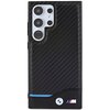 Etui BMW Leather Carbon do Samsung Galaxy S24 Ultra Czarny Seria telefonu Galaxy S