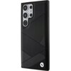 Etui BMW Signature Leather Crossing Lines Pattern do Samsung Galaxy S24 Ultra Czarny Seria telefonu Galaxy S