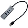 Hub I-TEC U3METALG3HUB Dodatkowe informacje o urządzeniu 3 złącza USB 3.2 gen. 1 z obsługą szybkiego ładowania BC 1.2