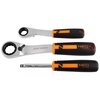 Zestaw kluczy nasadowych NEO TOOLS 10-019 (46 elementów) Końcówki wkrętakowe Tak