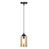 Lampa sufitowa CANDELLUX Bistro 31-00569 Czarno-brązowy Zasilanie Sieciowe