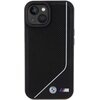 Etui BMW Perforated Twisted Line MagSafe do Apple iPhone 13/14/15 Czarny Seria telefonu iPhone