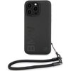 Etui BMW Signature Leather WordMark Cord do Apple iPhone 15 Pro Max Czarny Seria telefonu iPhone