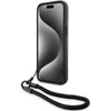 Etui BMW Signature Leather WordMark Cord do Apple iPhone 15 Pro Max Czarny Dominujący kolor Czarny