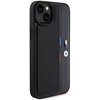 Etui BMW Perforated Tricolor Line do Apple iPhone 15 Plus/14 Plus Czarny Model telefonu iPhone 15 Plus