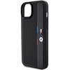 Etui BMW Perforated Tricolor Line do Apple iPhone 15 Plus/14 Plus Czarny Kompatybilność Apple iPhone 14 Plus