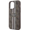 Etui GUESS 4G Printed Stripes MagSafe do Apple iPhone 15 Pro Max Brązowy Typ Etui magnetyczne