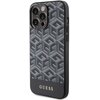 Etui GUESS GCube Stripes MagSafe do Apple iPhone 15 Pro Max Czarny Seria telefonu iPhone