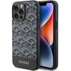 Etui GUESS GCube Stripes MagSafe do Apple iPhone 15 Pro Max Czarny
