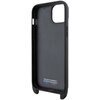 Etui BMW M Edition Carbon Tricolor Lines Strap do Apple iPhone 15/14 Plus Czarny Marka telefonu Apple
