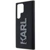 Etui KARL LAGERFELD 3D Rubber Glitter Logo do Samsung Galaxy S23 Ultra Czarny Dominujący kolor Czarny
