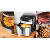 Air Fryer Frytkownica beztłuszczowa GASTROBACK 42582 Stalowo-czarny Funkcje Programator czasowy, Regulacja temperatury