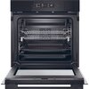 Piekarnik HAIER H6 ID46G3SHTB Elektryczny parowy Czarny A++ Wykonanie wnętrza piekarnika Emalia