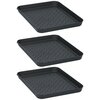 Ociekacz EXCELLENT HOUSEWERE 170459 Czarny 34 x 26.5 x 3 cm (3 sztuki) Kolor Czarny