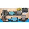 Ociekacz EXCELLENT HOUSEWERE 170459 Czarny 34 x 26.5 x 3 cm (3 sztuki) Materiał Tworzywo sztuczne