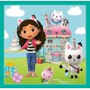 Puzzle TREFL Koci Domek Gabi Aktywności Gabi 3w1 34871 (106 elementów) Seria Koci Domek Gabi