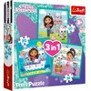Puzzle TREFL Koci Domek Gabi Aktywności Gabi 3w1 34871 (106 elementów)