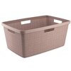Kosz na pranie CURVER Jute 46L Różowy