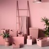 Koszyk CURVER Jute 123607 Różowy Głębokość [cm] 27