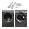 Pralka CANDY Rapido Pro RP4 476BWMRR 1-S + Suszarka CANDY RapidO Pro RP4 H7A2TRER-S + Łącznik CANDY WSK1102 2 Slim