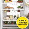 Lodówka HAIER HTW7720DNMP No Frost 200.6cm Platynowy inox Położenie zamrażarki Na dole