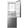 Lodówka HAIER HTW7720DNMP No Frost 200.6cm Platynowy inox Licowane drzwi Nie
