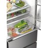 Lodówka HAIER HTW7720DNMP No Frost 200.6cm Platynowy inox Wyświetlacz Zewnętrzny