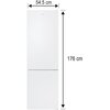 Lodówka CANDY CCT3L517EW 176cm Biała Wyświetlacz Wewnętrzny