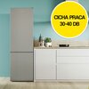 Lodówka CANDY CCT3L517ES 176cm Srebrna Bezszronowa (No Frost) Brak
