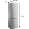 Lodówka CANDY CCT3L517ES 176cm Srebrna Funkcje dodatkowe Low Frost