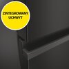 Lodówka HAIER HTW5618ENPT 3D No Frost 185cm Czarna Sterowanie Elektroniczne