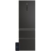 Lodówka HAIER HTW5618ENPT 3D No Frost 185cm Czarna