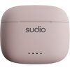 Słuchawki douszne SUDIO A1 Różowy Transmisja bezprzewodowa Bluetooth