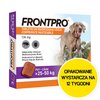 Tabletka przeciw pchłom i kleszczom FRONTPRO XL (25 - 50 kg) Ochrona przez 12 tygodni