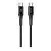 Kabel USB-C - USB-C AWEI CL-111T 1m Czarny