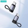 Adapter Lightning - USB-C USAMS AU17 Szary Gniazdo (żeńskie) Lightning
