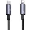 Kabel USB-C - Lightning USAMS SJ662USB01 30W 1.2 m Stalowy Długość [m] 1.2