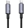 Kabel USB-C - Lightning USAMS SJ665USB01 30W 2 m Stalowy Długość [m] 2