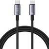 Kabel USB-C - USB-C USAMS 60W 1.2 m Stalowy